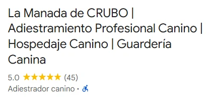 Reseñas de Google de La Manada